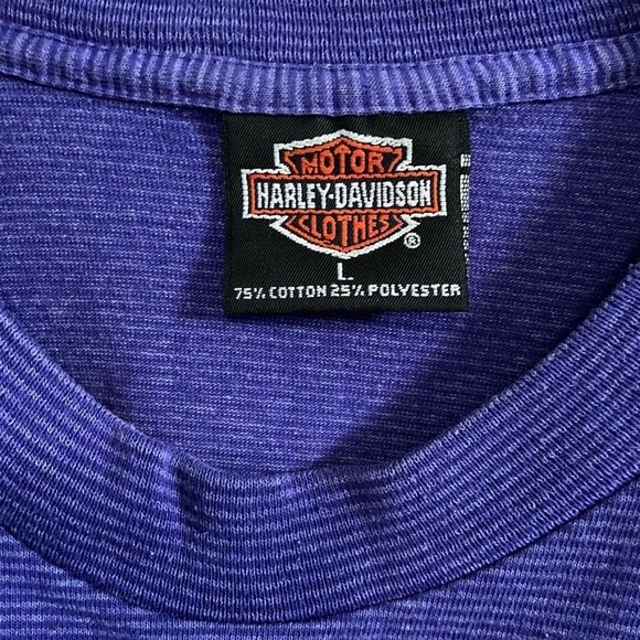 1994 Vintage Harley-Davidson Sturgis Purple Short Sleeve Tees - Picture 4 of 6